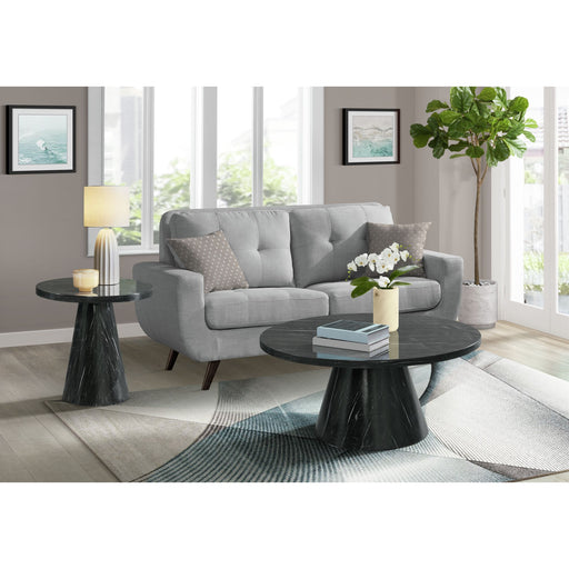 Bellini Round Occasional Coffee Table Complete in Grey – SKU T.1153.CTC | HomeStyle Furniture