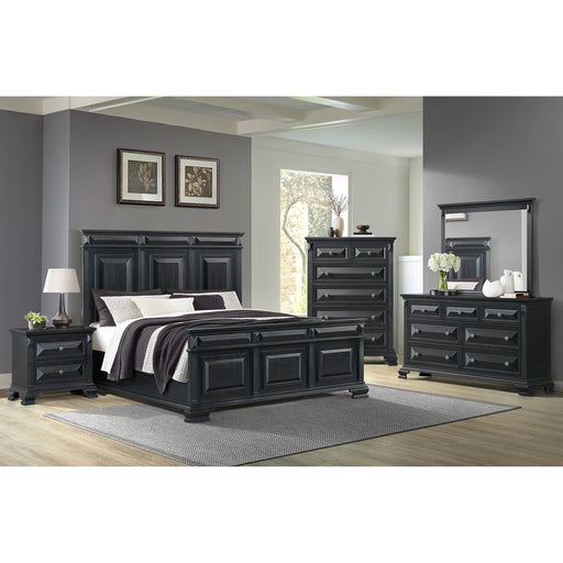 Bridgestone 6-Drawer Chest in Black – SKU B-10980-8-CH | HomeStyle Furniture