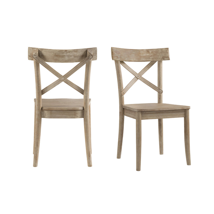 (D680-41) Callista- Side Chair (2/Ctn)- Beach