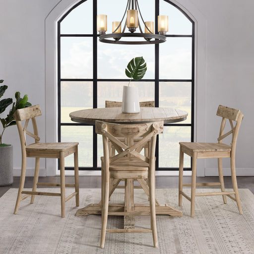 (D680-22) Callista- 24'' Counter Stool- Beach/Natural – SKU LCL100CST | HomeStyle Furniture