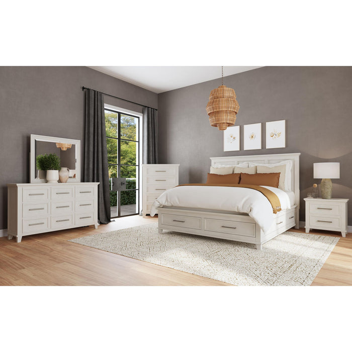 Canterbury Dresser and Mirror Set in Ivory – SKU B-13030-7-DRMR | HomeStyle Furniture