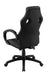 Carlos Arched Armrest Upholstered Office Chair Black  Homestyle Furniture (ARk)