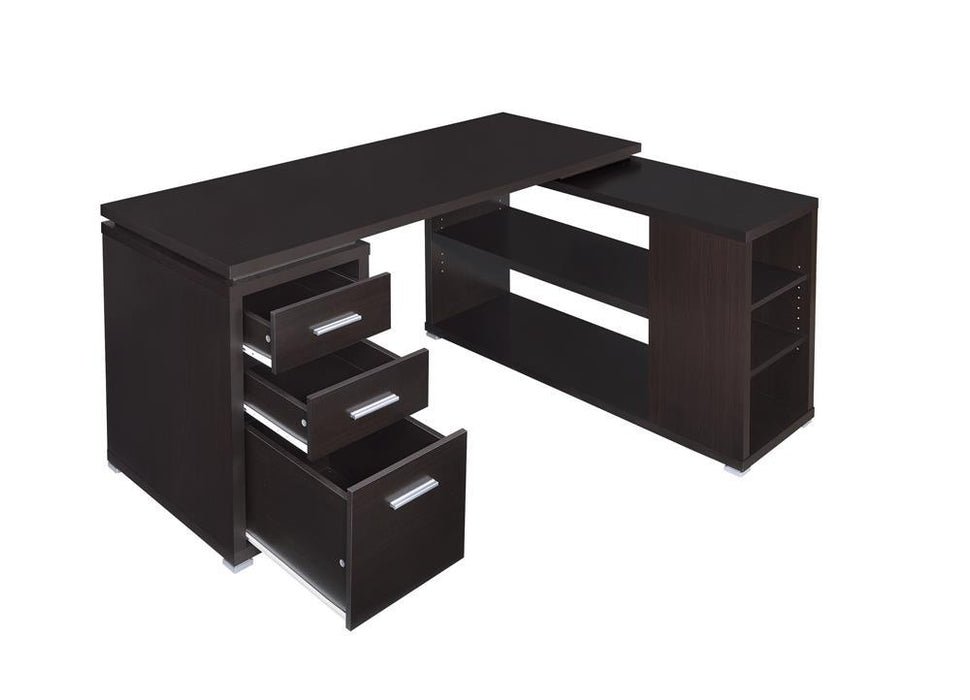 Yvette L-shape Office Desk  Homestyle Furniture (ARk)