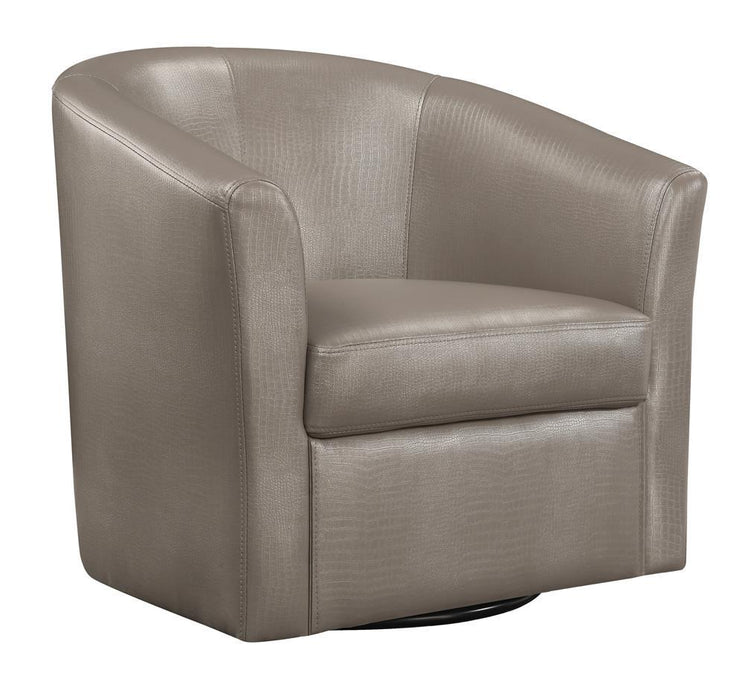 Traditional Champagne Accent Chair