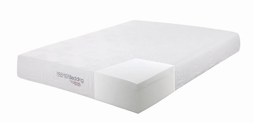 Key Eastern King Memory Foam Mattress White  Homestyle Furniture (ARk)