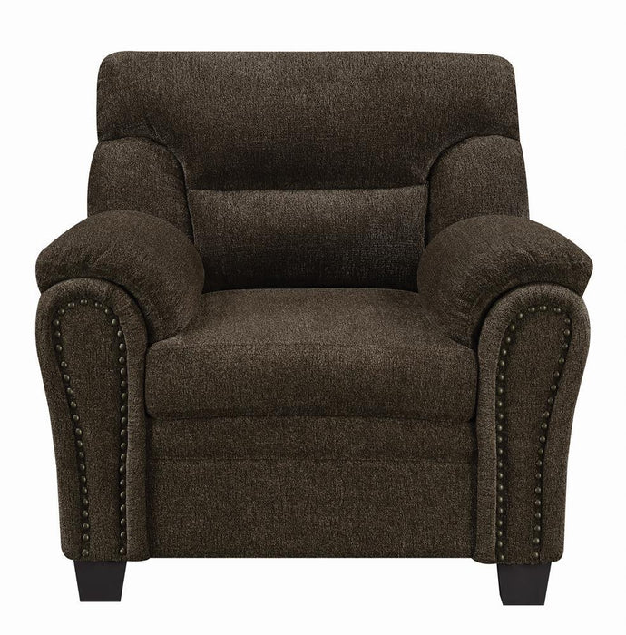 Clementine Casual Brown Chair