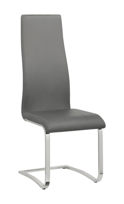 100515GRY DINING CHAIR