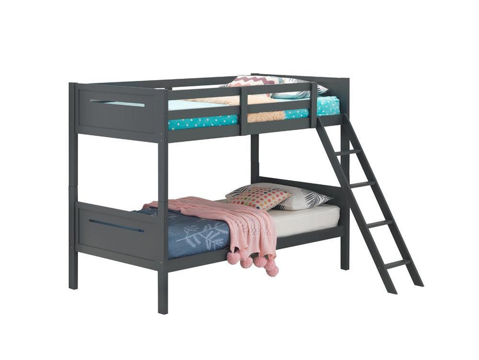 G405051 Twin/Twin Bunk Bed  Homestyle Furniture (ARk)