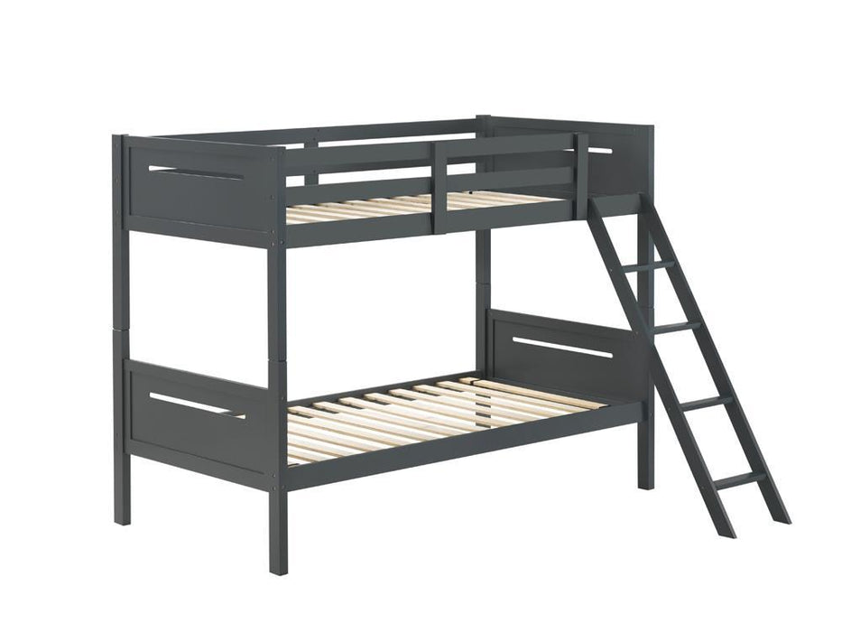 G405051 Twin/Twin Bunk Bed  Homestyle Furniture (ARk)