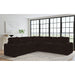 Corsicana Sectional Console w/Wireless Charger in Masis Espresso – SKU U-7630-8842-005VN | HomeStyle Furniture
