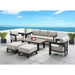 Costa Ottoman - Black and Soluction Beige (2 Per Carton) – SKU O-10910-10340-000 | HomeStyle Furniture