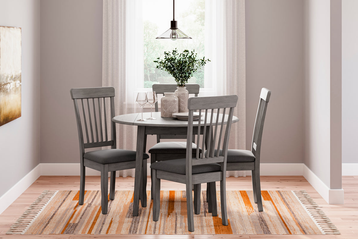Homestyle Furniture - Ashley Furniture - Shullden Dining Table and 4 Chairs - Dining Table and 4 Chairs - D194D1