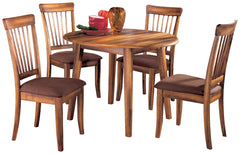 Homestyle Furniture - Ashley Furniture - Berringer Dining Table and 4 Chairs - Dining Table and 4 Chairs - D199D13