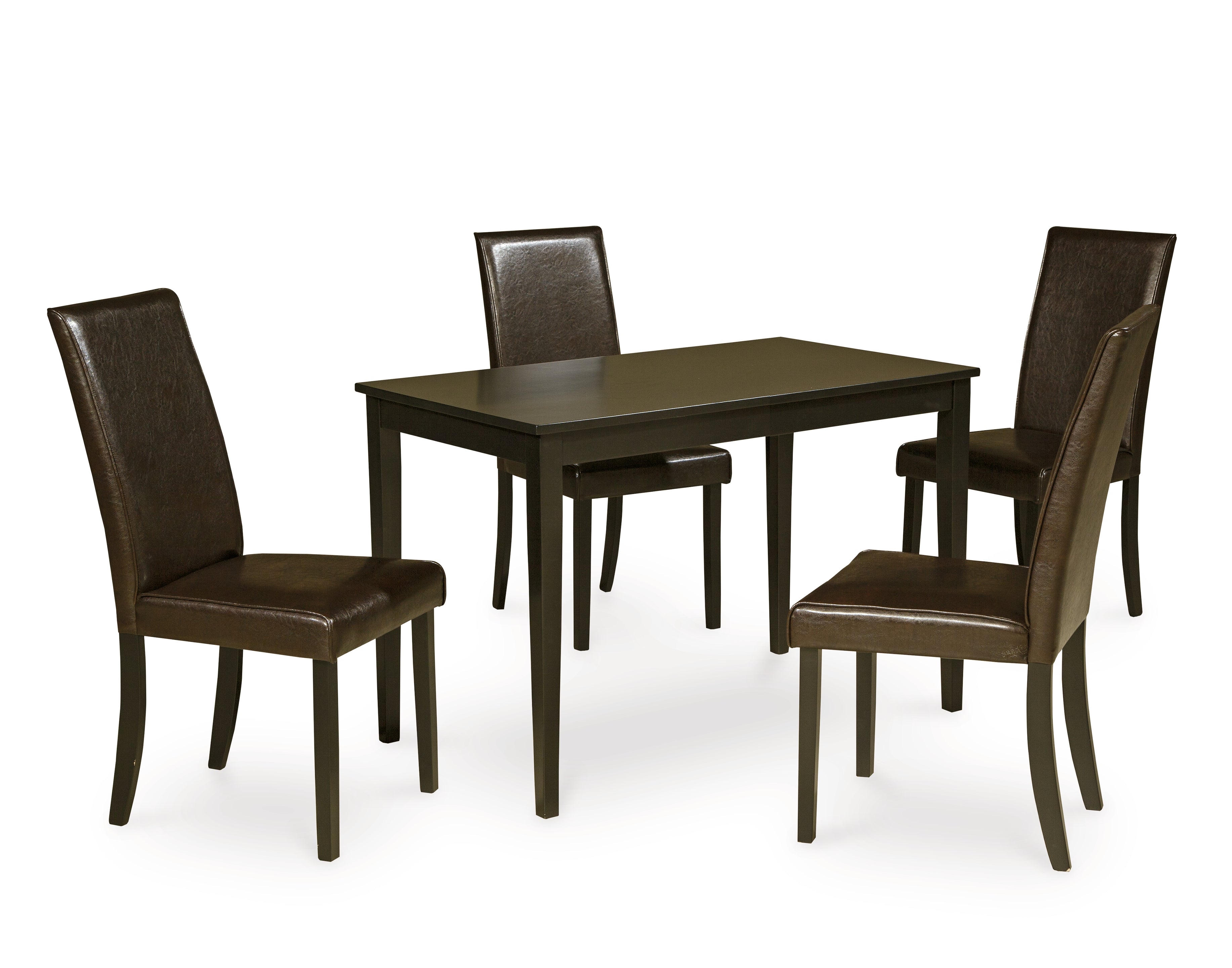 Homestyle Furniture - Ashley Furniture - Kimonte Dining Table and 4 Chairs - Dining Table and 4 Chairs / Multi - D250D4