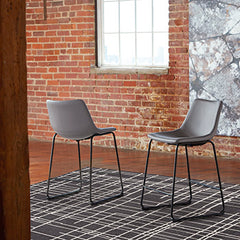 Homestyle Furniture - Ashley Furniture - Centiar Counter Height Bar Stool (Set of 2) - Counter Height Bar Stool (Set of 2) - D372-824X2