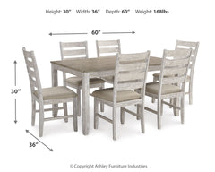 Skempton Dining Table and Chairs (Set of 7)