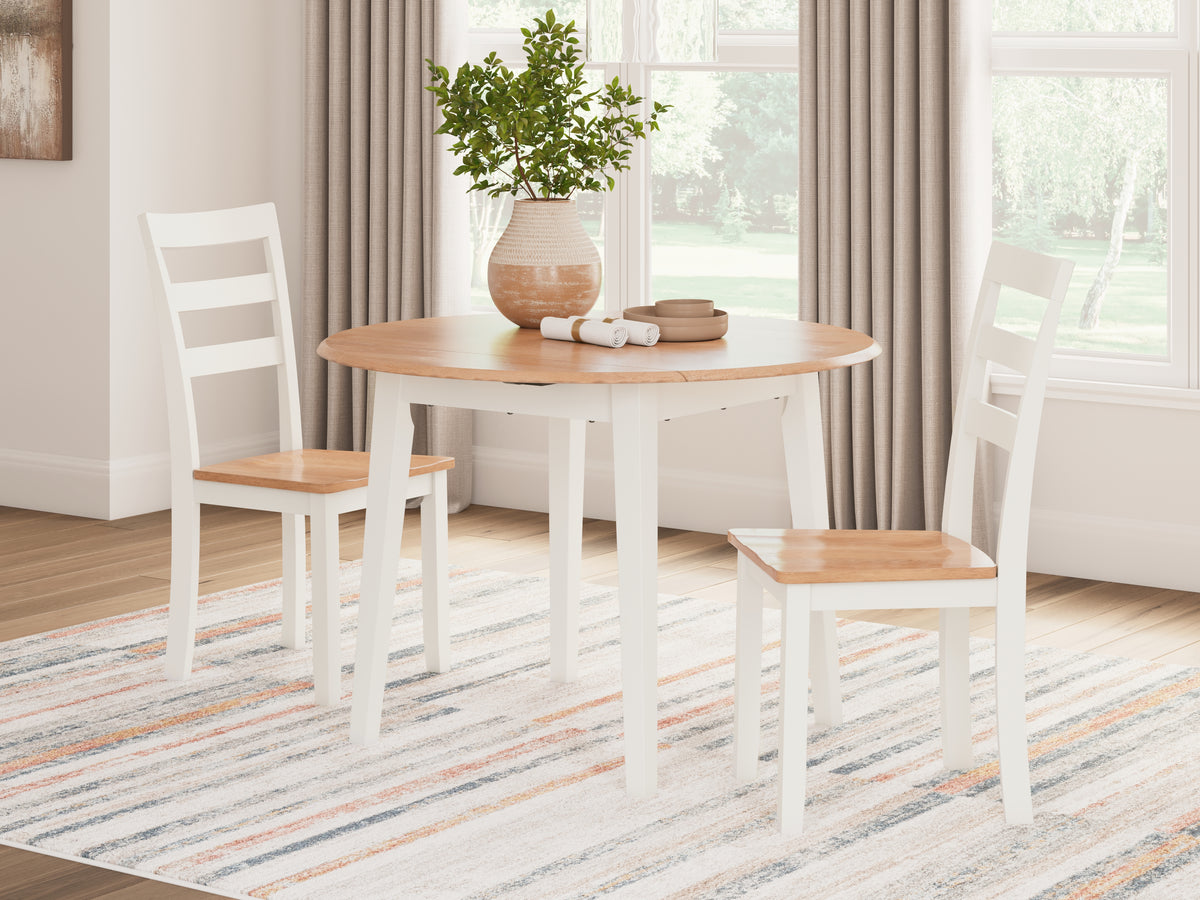 Homestyle Furniture - Ashley Furniture - Gesthaven Dining Table and 2 Chairs - Dining Table and 2 Chairs - D398D4