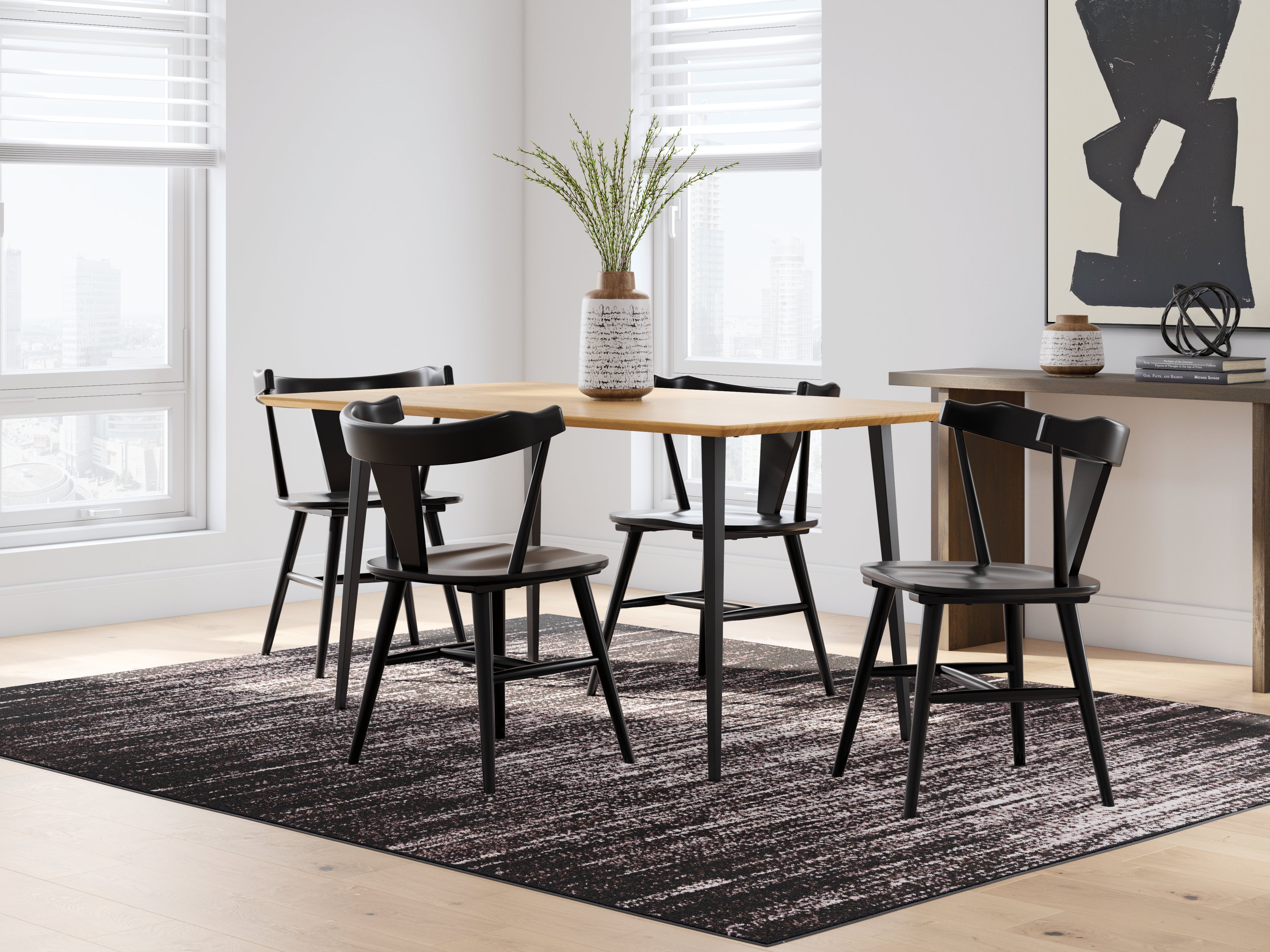 Homestyle Furniture - Ashley Furniture - Gretlynn Dining Table and 4 Chairs - Dining Table and 4 Chairs - D501D3