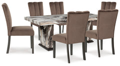 Homestyle Furniture - Ashley Furniture - Jeshina Dining Table and 6 Chairs - Dining Table and 6 Chairs - PCD581D5