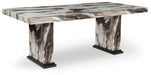 Jeshina Counter Height Dining Table  Homestyle Furniture (ARk)