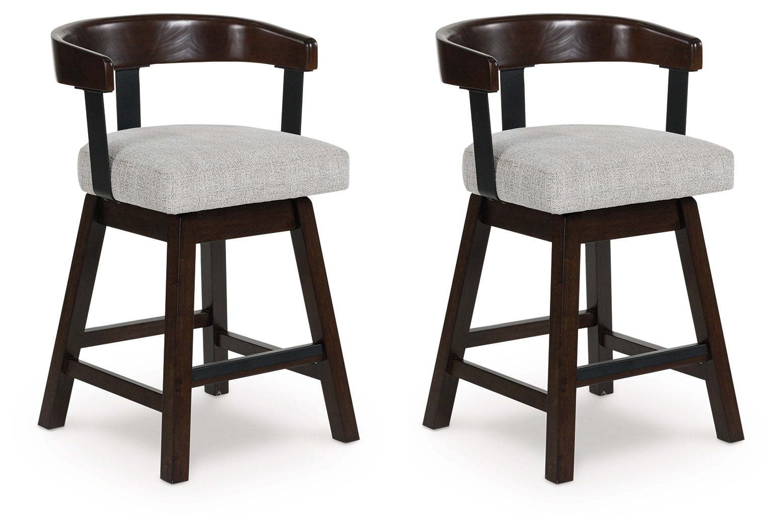 Homestyle Furniture - Ashley Furniture - Haddigan Counter Height Barstool (Set of 2) - Counter Height Barstool (Set of 2) - D596-224X2
