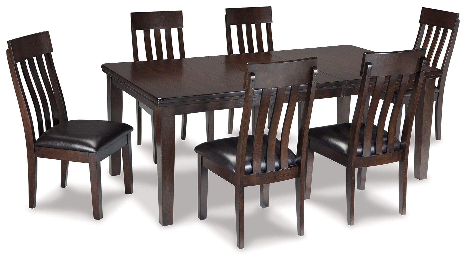Homestyle Furniture - Ashley Furniture - Haddigan Dining Table and 6 Chairs - Dining Table and 6 Chairs - D596D3