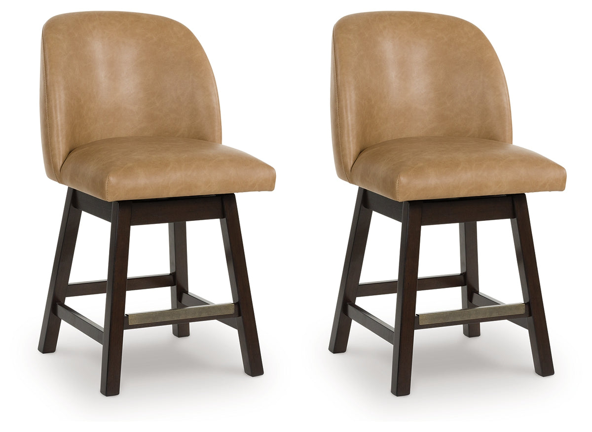Homestyle Furniture - Ashley Furniture - Neymorton Counter Height Barstool (Set of 2) - Counter Height Barstool (Set of 2) - D618-324X2