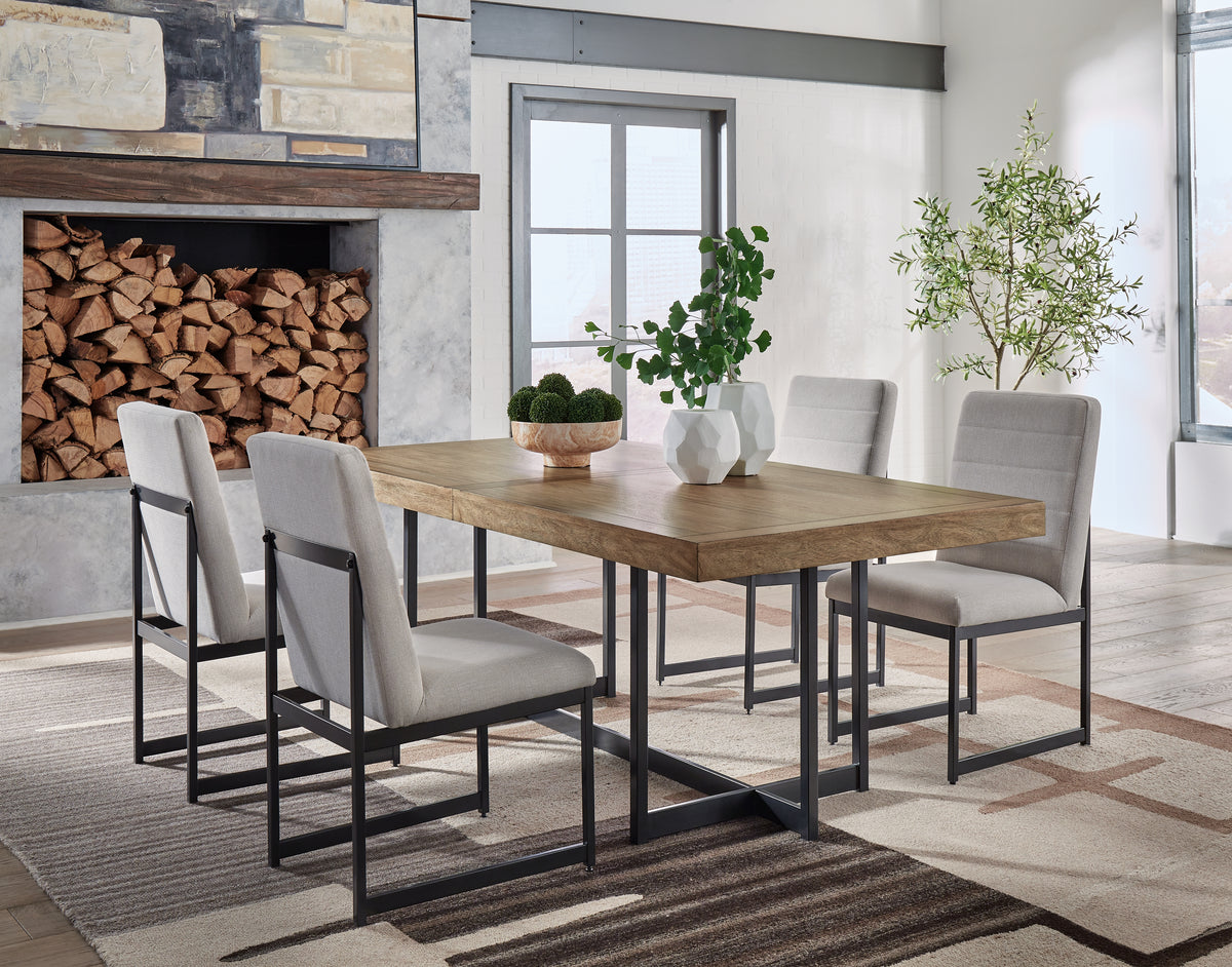 Homestyle Furniture - Ashley Furniture - Tomtyn Dining Table and 4 Chairs - Dining Table and 4 Chairs - D622D1