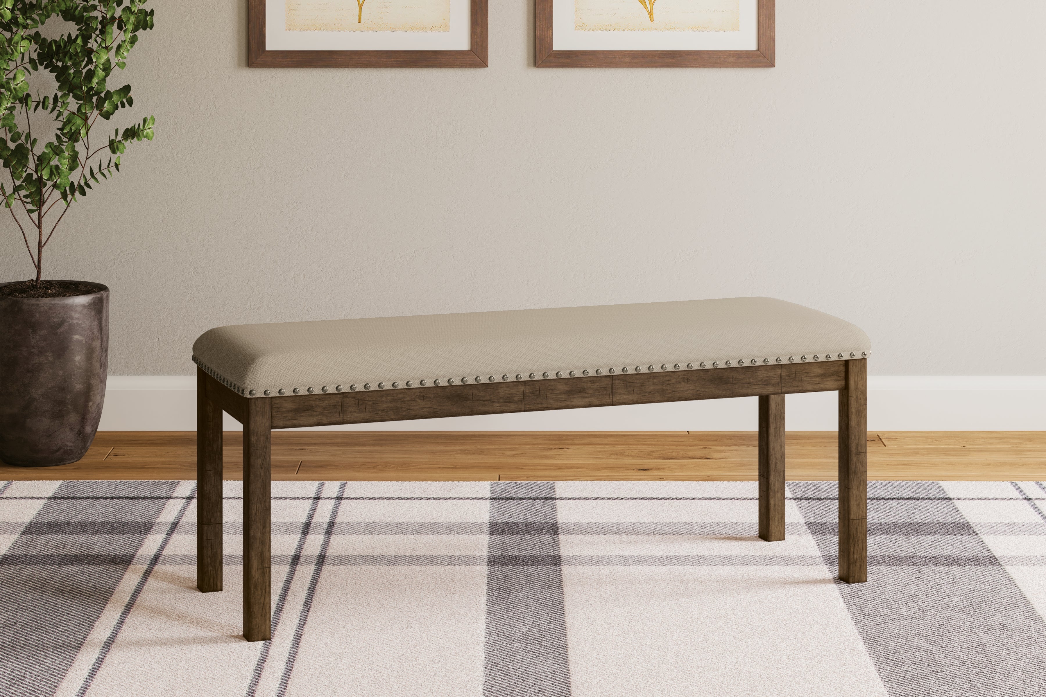 Homestyle Furniture - Ashley Furniture - Moriville Dining Bench - Upholstered Bench - D631-00