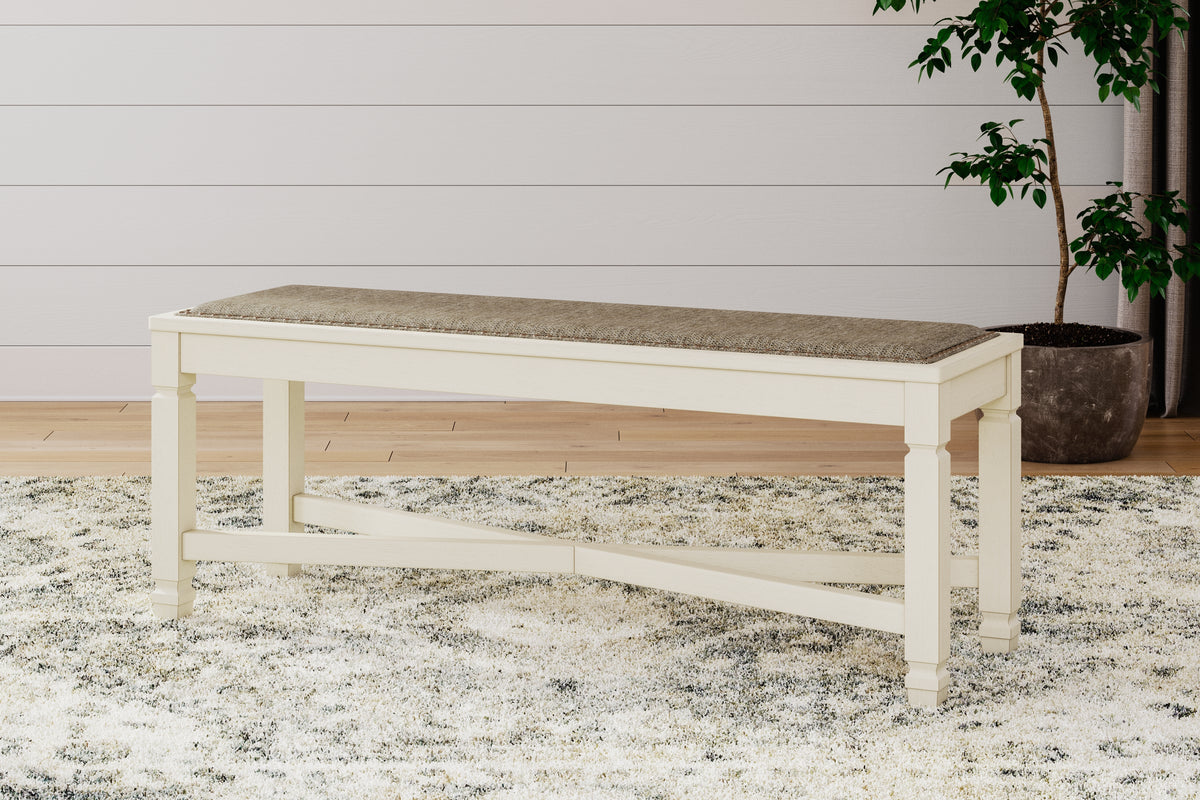 Homestyle Furniture - Ashley Furniture - Bolanburg Dining Bench - Large UPH Dining Room Bench - D647-00