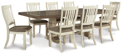 Homestyle Furniture - Ashley Furniture - Bolanburg Dining Table and 8 Chairs - Dining Table and 8 Chairs - D647D30