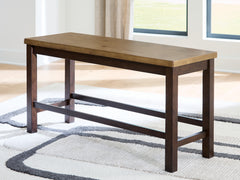 Homestyle Furniture - Ashley Furniture - Rylandeen Counter Height Dining Bench - Double Counter Bench (1/CN) - PCD651-09