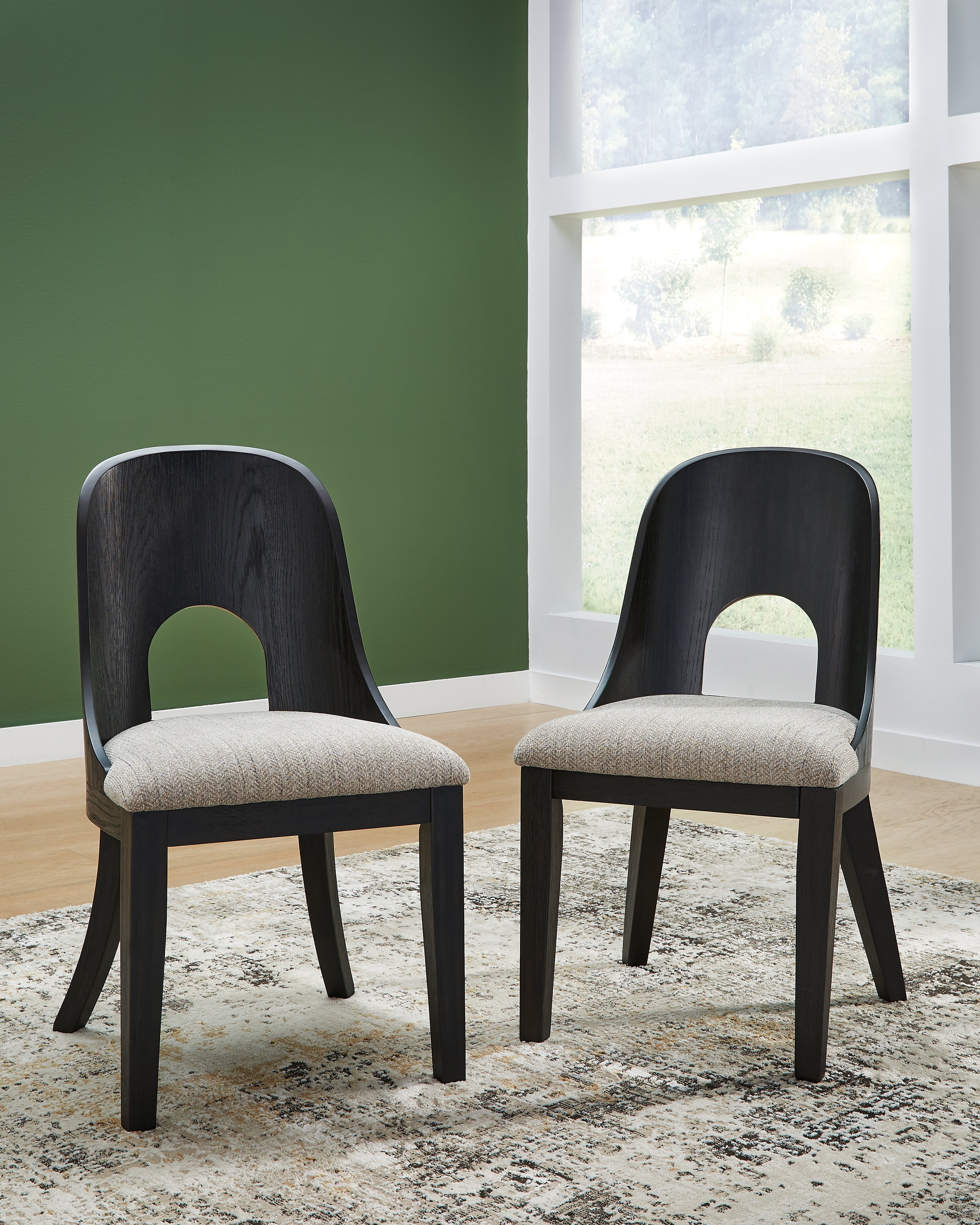 Homestyle Furniture - Ashley Furniture - Rowanbeck Dining Chair (Set of 2) - Dining Chair (Set of 2) - D821-01X2