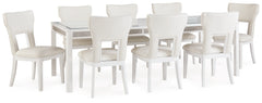 Chalanna Dining Table and 8 Chairs