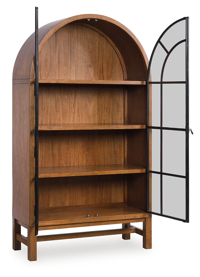 Homestyle Furniture - Ashley Furniture - Greddinton Display Cabinet - Display Cabinet / Brown/Black - PCD824-476
