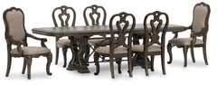 Homestyle Furniture - Ashley Furniture - Maylee Dining Table and 6 Chairs - Dining Table and 6 Chairs - D947D3