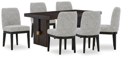 Burkhaus Dining Table and 6 Chairs