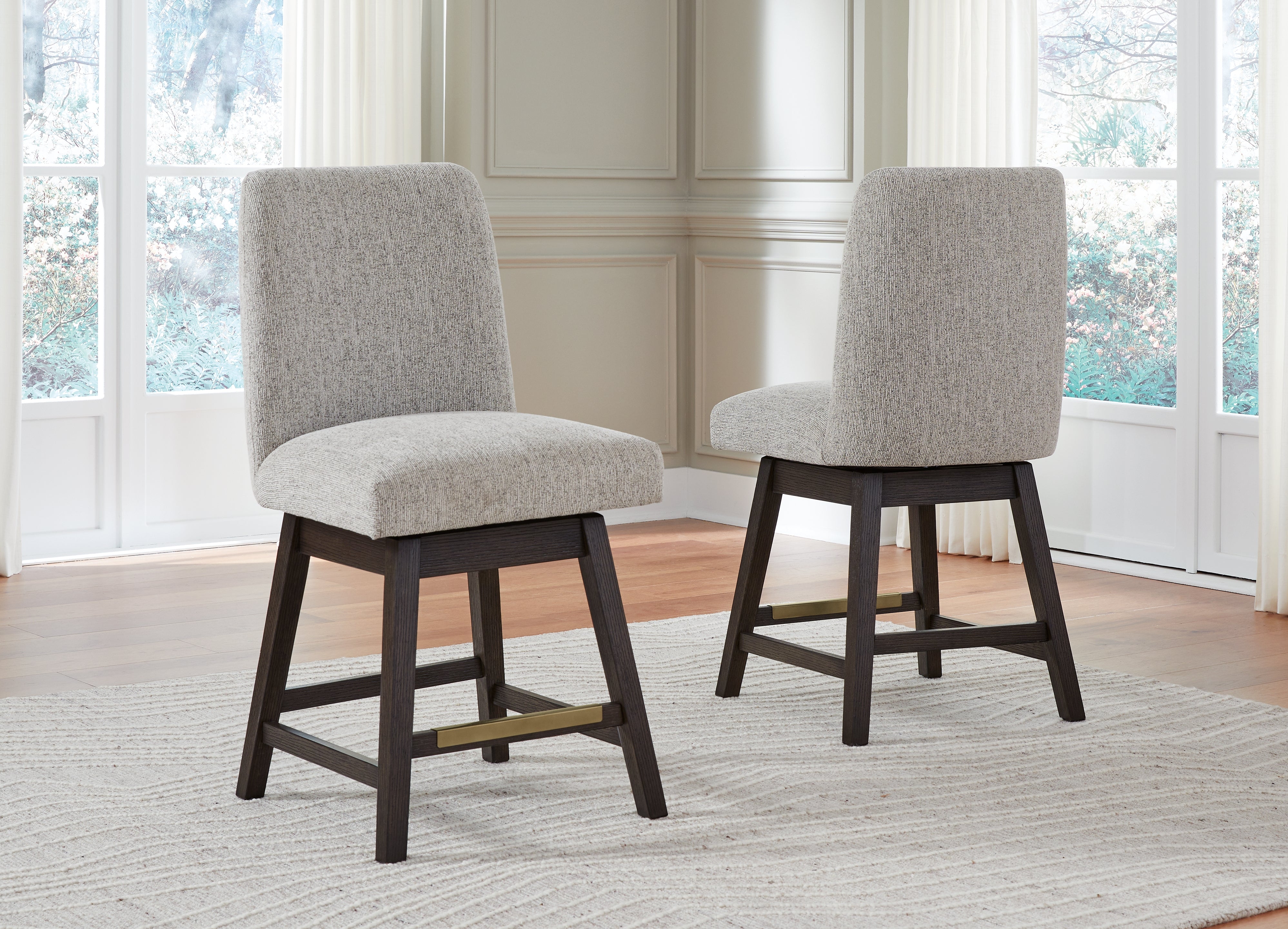 Homestyle Furniture - Ashley Furniture - Burkhaus Counter Height Barstool (Set of 2) - Counter Height Barstool (Set of 2) - D984-124X2