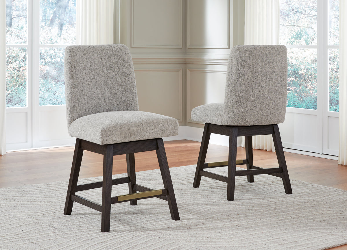 Homestyle Furniture - Ashley Furniture - Burkhaus Counter Height Barstool (Set of 2) - Counter Height Barstool (Set of 2) - D984-124X2