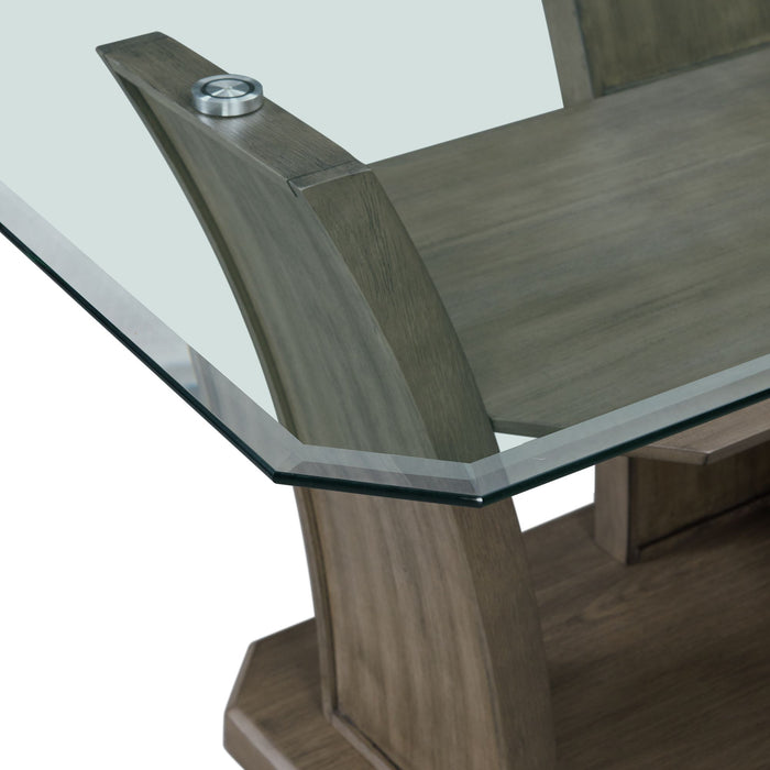 Dapper Grey Rectangular Dining Table