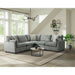 Deville Modular 5PC Living Room Set in Nova Grey – SKU U-8330-9430-5PC | HomeStyle Furniture
