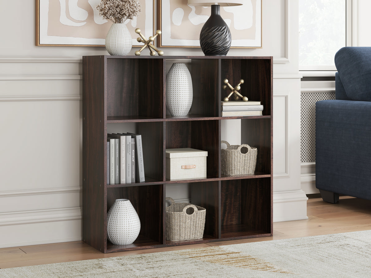 Homestyle Furniture - Ashley Furniture - Glosmount Nine Cube Organizer - Nine Cube Organizer - EA1055-3X3
