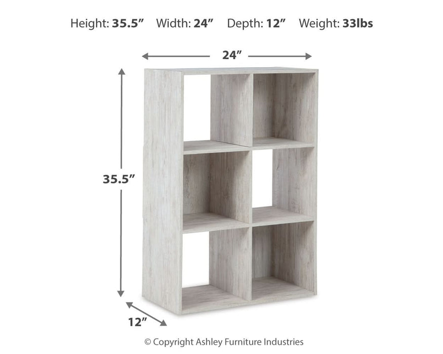 Paxberry Six Cube Organizer  Homestyle Furniture (ARk)