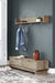 Oliah Wall Mounted Coat Rack with Shelf  Homestyle Furniture (ARk)