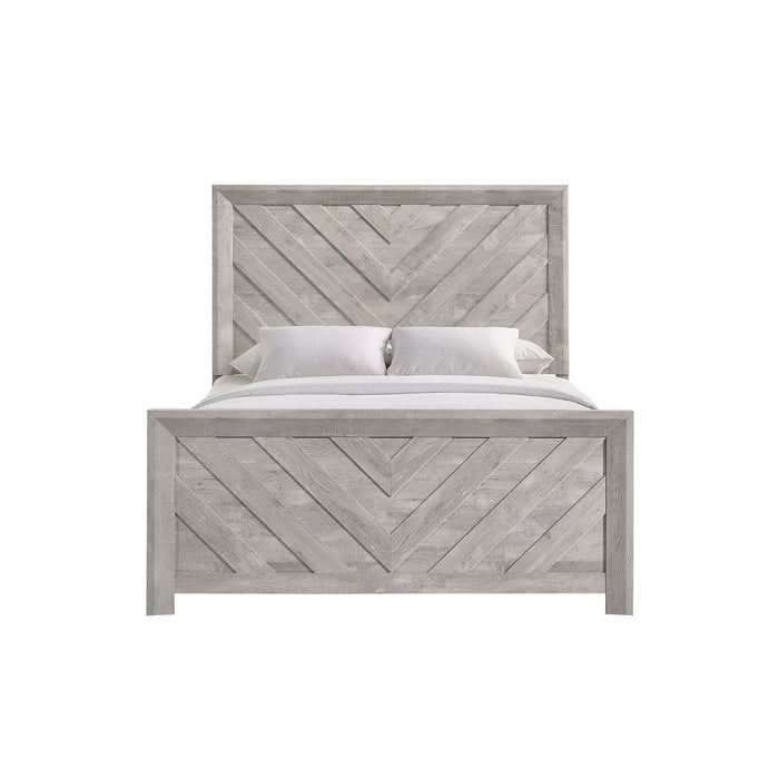 Ellen Queen Bed White