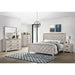Ellen Queen Bed White – SKU EL700QB | HomeStyle Furniture