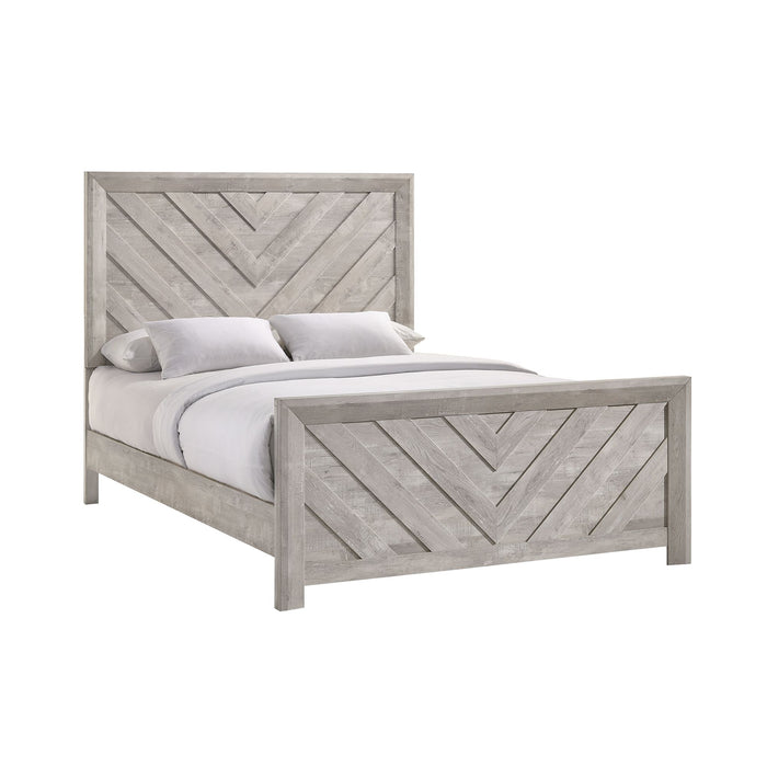 Ellen Queen Bed White