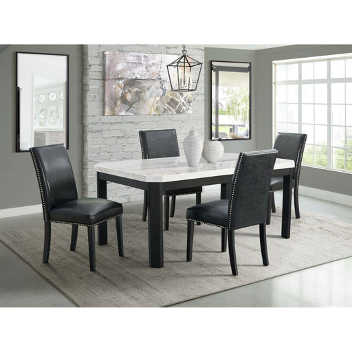 Meridian Dining Side Chair Black (2 Per Pack) – SKU DMI100SC | HomeStyle Furniture