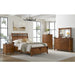 Gage Dresser & Mirror Set in Chestnut – SKU B-15580-5-DRMR | HomeStyle Furniture