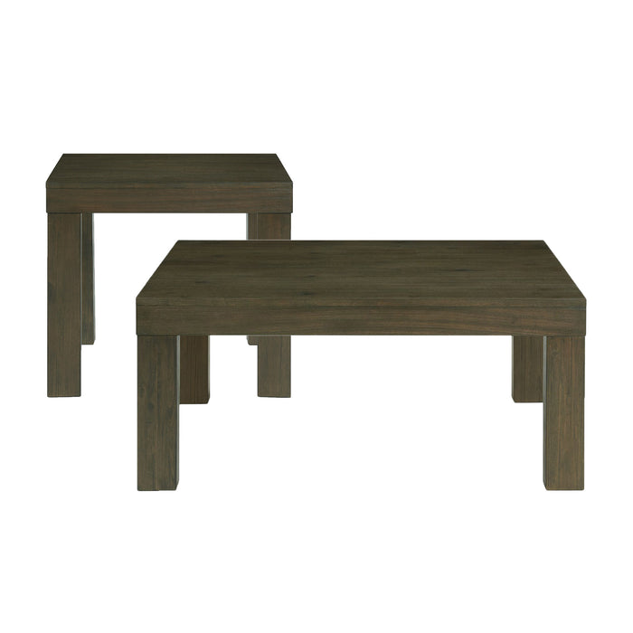 Grady Square Occasional 2PC Set with Coffee & End Table